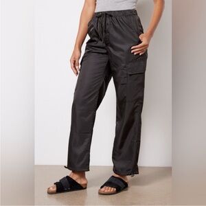 PISTOLA Jade Lightweight Cargo Trouser Pants Black Large